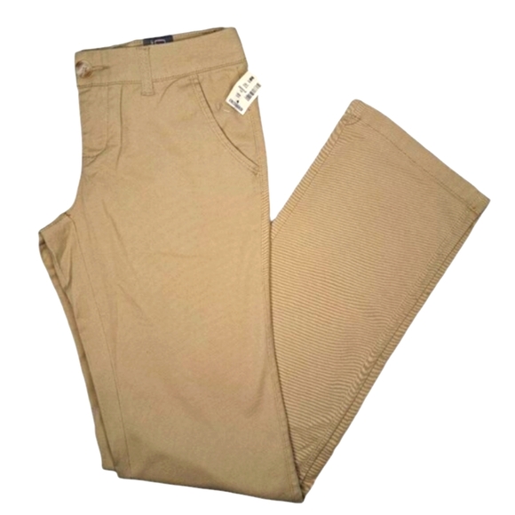 Aeropostale Pants - NEW Aeropostale Classic Twill Khaki Pants Size 0 Long